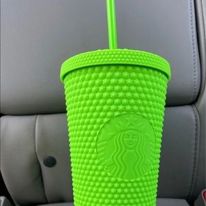 Starbucks green studded fall 2021 grande cup